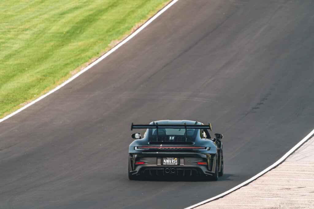 Porsche 911 GT3 RS setting record rear REL