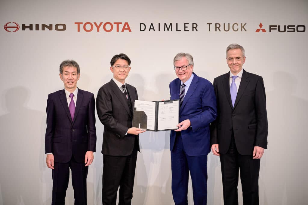 Toyota and Daimler Truck fuel-cell truck deal REL