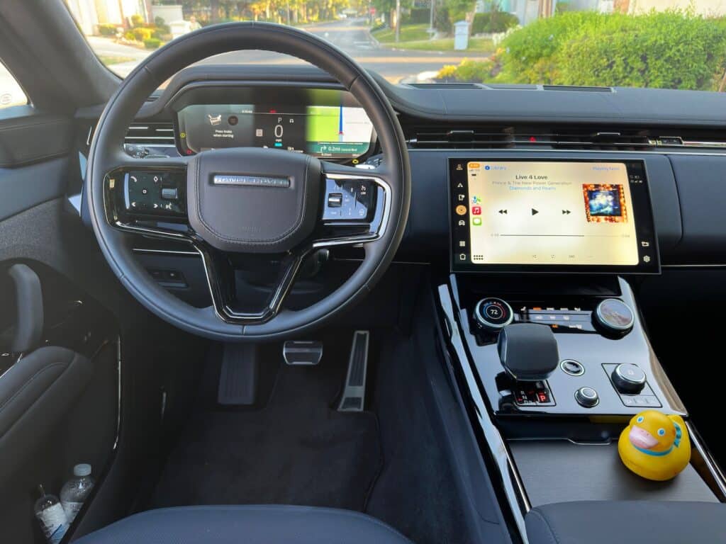 2023 Range Rover Sport Autobiography cockpit