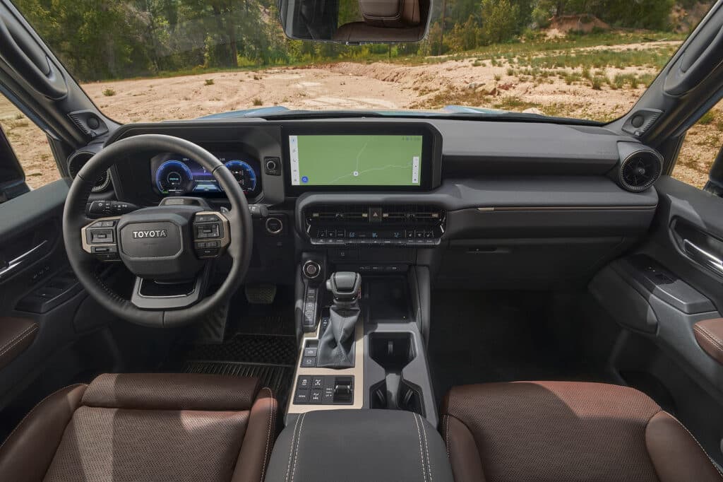 2024 Toyota Land Cruiser interior REL