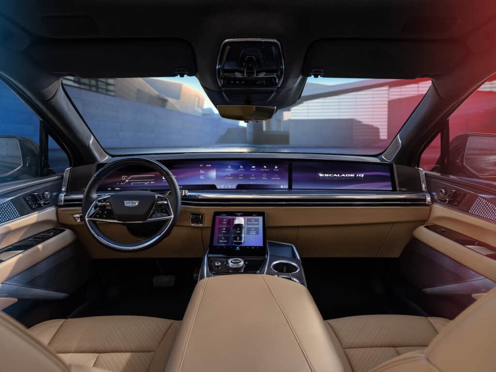 2025 Cadillac Escalade IQ interior REL