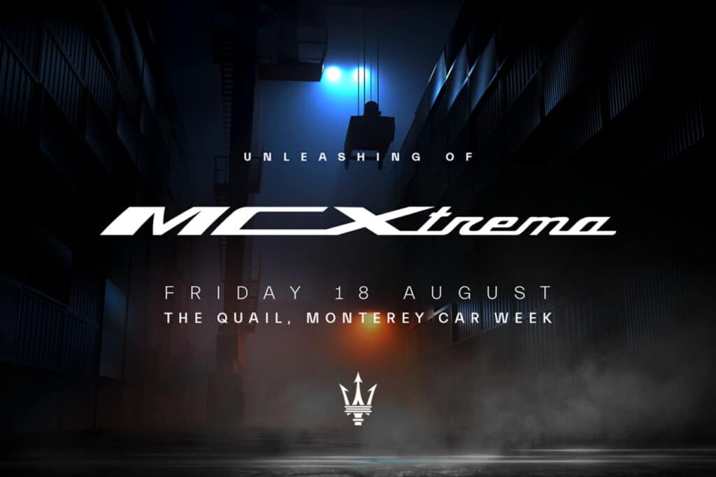 Maserati MCXtrema teaser REL