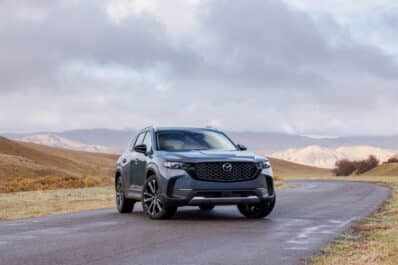 2023 Mazda CX-50 Turbo best with mountains